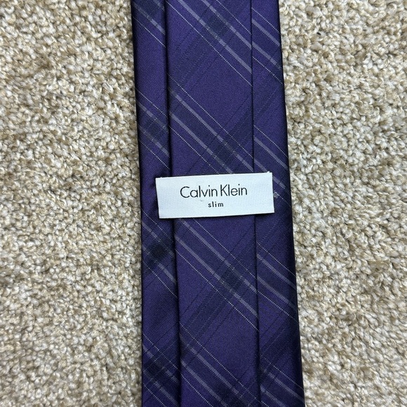 Calvin Klein Men’s Slim Tie - Picture 2 of 5
